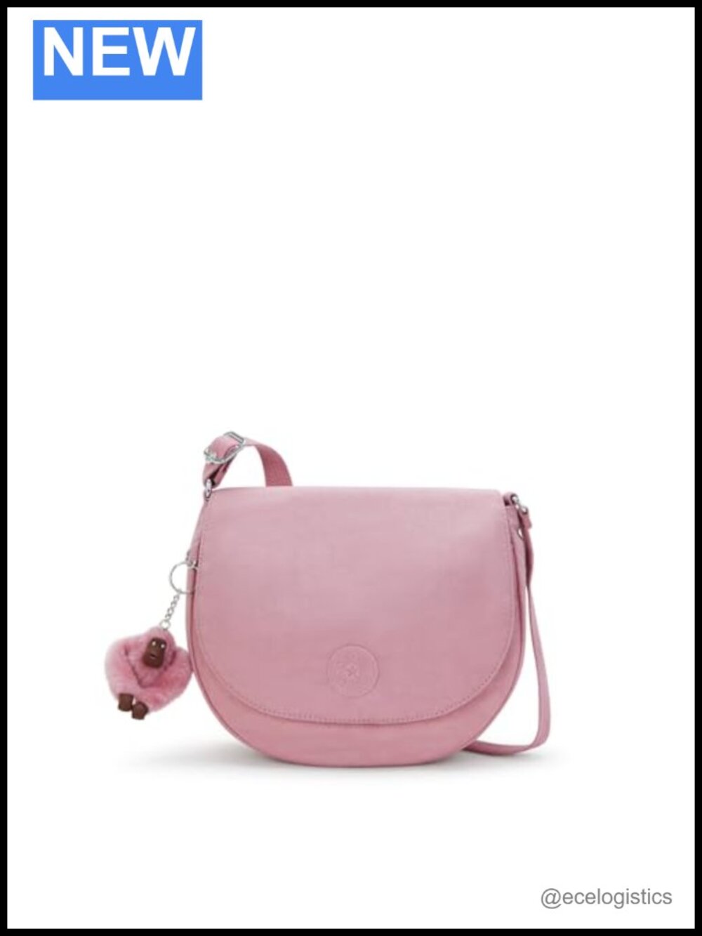 Kipling Lucasta Nylon Crossbody Bag Adjustable Strap Lightweight